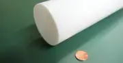 Teflon PTFE Virgin White Rod (2 1/4") 2.25" Diameter x 48" Long, 1 Unit Extruded
