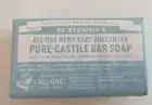 DR.BRONNER'S ALL-ONE HEMP Baby Unscented Pure-Castile BAR Soap w Oils