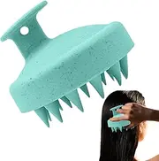 Silicone Scalp Scrubber - Shower Cleaning Brush, Dandruff Removal Brush | Hair Scalp Scrubber for Dandruff Removal, Shower Head Scalp Scrubber Exfoliator Dandruff, Wet Dry for Men Women Kids
