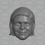 Foggy Nelson v2 Daredevil Born Again custom head for 1:6 1:10 1:12 1:18 figures