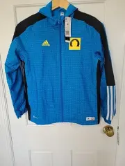 Adidas Tiro X Lego Windbreaker Track Hooded Jacket Blue Boys M 11/12NWT