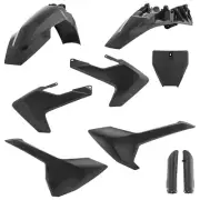 Acerbis Full Plastic Kit Black For HUSQVARNA TC 85 19/16 2018-2024