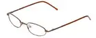 Calabria Metal Flex KIDS XX Oval Blue Light Blocking Reading Glasses +1.50 Shiny