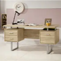 在飛比找momo購物網優惠-【康迪仕】五尺電腦書桌-淺木色(工作桌/書桌/辦公桌)