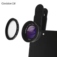 在飛比找Yahoo!奇摩拍賣優惠-Govision L6 手機廣角微距鏡頭組(37mm) 專業