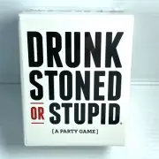 New Sealed - Drunk Stoned or Stupid [An Adult Party Game] 17+
