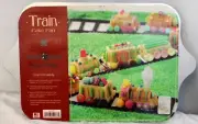NEW Nordic Ware Train Cake Pan 3D 5 cup Mini Bundt Non Stick #59037