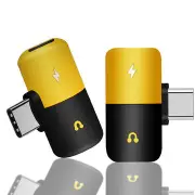 Capsule Pill Rype-c Charging Listening Song Combo Conversion 3.5mm Mobile Phone Headset Audio Cable Adapter Plug