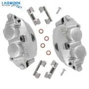 For 2005-10 Jeep Commander XK Grand Cherokee WK Front Brake Caliper W/Bracket 2X (for: Jeep)