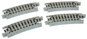 Kato - Unitrack -- Curved Track 9.75" Radius 15-Degree pkg(4) - N - 20-101