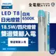 (4入) 【PHILIPS飛利浦】 LED T8 4尺 18.5W 全電壓 雙端入電 日光燈管 (色溫可選)