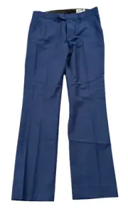 NEW Kenneth Cole Reaction Mens Dress Pants Blue Size 33x32 NWT FREE Shipping