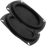 2 PCS Bass Radiator Horn Vibration Speaker for Car Woofer Passive