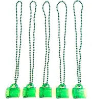 YSPPF 28 Pcs St. Patrick's Day Beads Irish Festival Shot Glass Beads St. Patrick's Day Green Beer Mug Parade Party Decorations