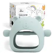 Teething Toys Babies Never-Drop Bear Teether Infants BPA Free CPSIA Certified