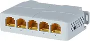 Lnqwhduu Gigabit PoE Extender 802.3af/at/Bt 5 Port PoE Repeater Vlan Extend Additional 100m(328ft) of Power and Data Transmiss