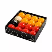 CASINO BALLS 2" inch Pool Snooker Billiard Red Yellow White Balls