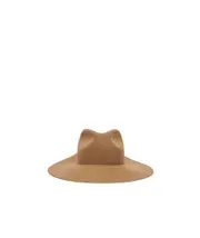 wool felt hat 57,58 camel