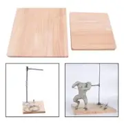 Sculpture Table Clay Modeling Tools Skeleton Ceramics Carved Base Figurines
