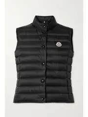 [Moncler] Moncler - Liane Quilted Shell Down Vest - Black - 2 2 Black