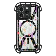 iPhone 16 Pro Ultra Bounce Case MagSafe Compatible the meadow / floral watercolor illustration pattern on clear background