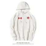 加拿大CANADA國家隊服足球運動訓練衣服連帽套頭衛衣球衣秋冬款男