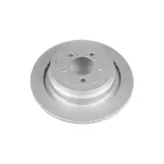 Disc Brake Rotor-Rear Genuine Geomet Coated Rotor Power Stop EBR1038EVC