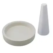 JEWELLERS BORAX FLUX CONE AND DISH BOWL SOLDERING GOLD OR SILVER JEWELERS TOOL