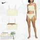 【NIKE 耐吉】比基尼 Explore Bikini 椰子奶色 背心 細肩 小可愛 平口 可拆式肩帶 無內襯(NESSD232-121)