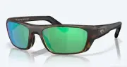 NEW Costa Del Mar Whitetip PRO Matte Tortoise Green Mirror Polarized Glass 580G
