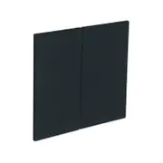 Kaboodle 600mm Poppy Seed Country Rangehood Doors - 2 Pack