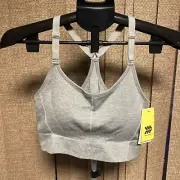 All in Motion Women's Size XL Seamless Medium Support Cami Midline Bra