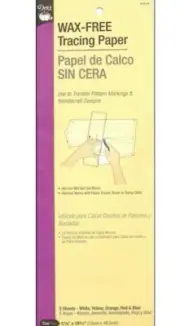 Dritz ~ (634) - Tracing Paper - 5 sheets