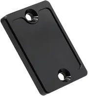 MagiDeal Front Brake Reservoir Cover, Aluminum Alloy, Easy to Install Sturdy Replacement Motorcycle Accessories for XR650L XR400R, Black