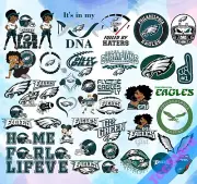 PHILADELPHIA EAGLES SVG, DESIGNS BUNDLE, CUT FILES, SVG for Cricut