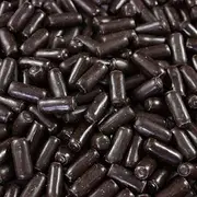 500g Dark Chocolate Licorice Bullets