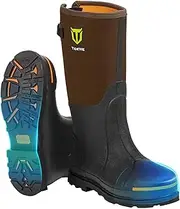 [TideWe] Hunting Boot for Men, Insulated 400G Waterproof Durable 16" Men's Hunting Boot, 6mm Neoprene and Rubber Outdoor Boot Realtree Edge