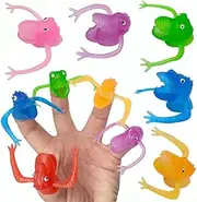 20 PCS Tiny Finger Puppets, Little Monster Finger Toys Mini Prank Gag Performance Party Favors Funny Toys Weird Gag Gift Soft