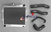 Radiator+Hose For TOYOTA HILUX RN105 RN106 RN110 RN130 22R 2.4L Petrol 91-97 BLK