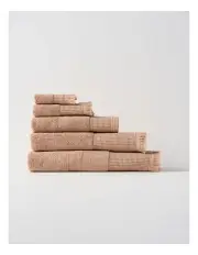[Linen House] Eden Towel Range in Clay