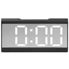 Alarm Clock LED Digital Mirror USB Charging Clock For Bedroom Home Emb