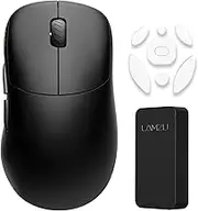 Lamzu Thorn 4K Gaming Mouse, Charcoal Black, Amazon Exclusive 1 Set, Sole Additional Edition, Japanese Authorized Dealer Guaranteed