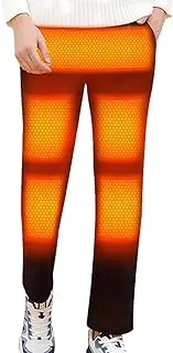 [seta-au] Electric Pants for Men | Waterproof USB Charging Heated Pants with Heating Pads - Women Men Winter Warm Clothing for Indoors, Outdoors