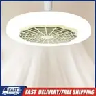 E27 Base Chandelier Ceiling Fan Remote Control Light Bulb Fan with Socket Timing