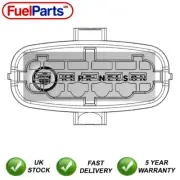 Kerr Nelson Mass Air Flow Meter Sensor Fits Saab 9-3 1998-2002 2.2 D EAM135-MSJ