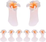 Flower Toe Separators | Soft Silicone Naiil Art Toe Dividers | Comfortable Pedicure Tools For Women, Girlfriend, Mother, Wife