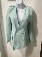 VERO MODA Ophys Blazer sky blue for woman. Size 160/80A-S.long Sleeve. N.W.T.