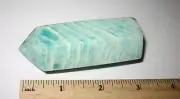 3" x 1.3" POLISHED NATURAL AMAZONITE CRYSTAL STONE MINERAL TOWER / WAND 118g *1