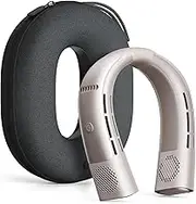 TORRAS COOLiFY 2S Neck Fan [2025 Upgraded], 28H Extended Battery Life, Neck Fans that Blow Cold Air, Neck Air Conditioner, Cooling Neck Fan for Work, Hiking, Travel. Gift for Women, Mom, Apricot
