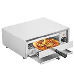 VEVOR Electric Pizza Oven 12-inch 1500W 50-350 Temp Range Removable Crumb Tray